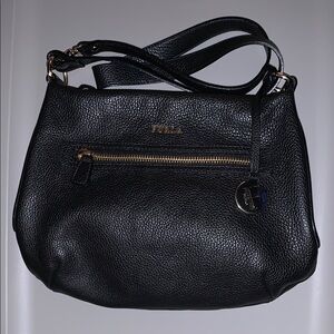 Furla Black Leather Women's Bag